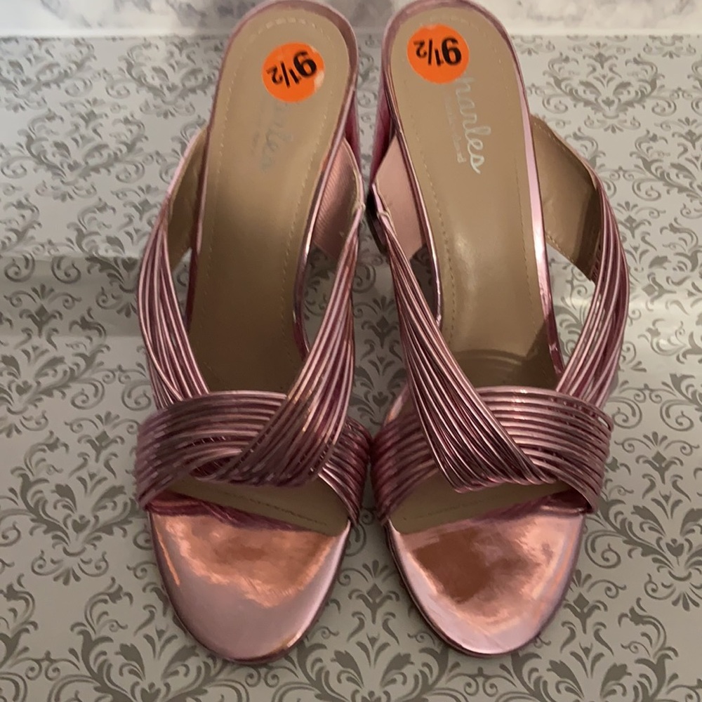 Charles by Charles David chunky heels shoes size 9.5 - Picture 2 of 6